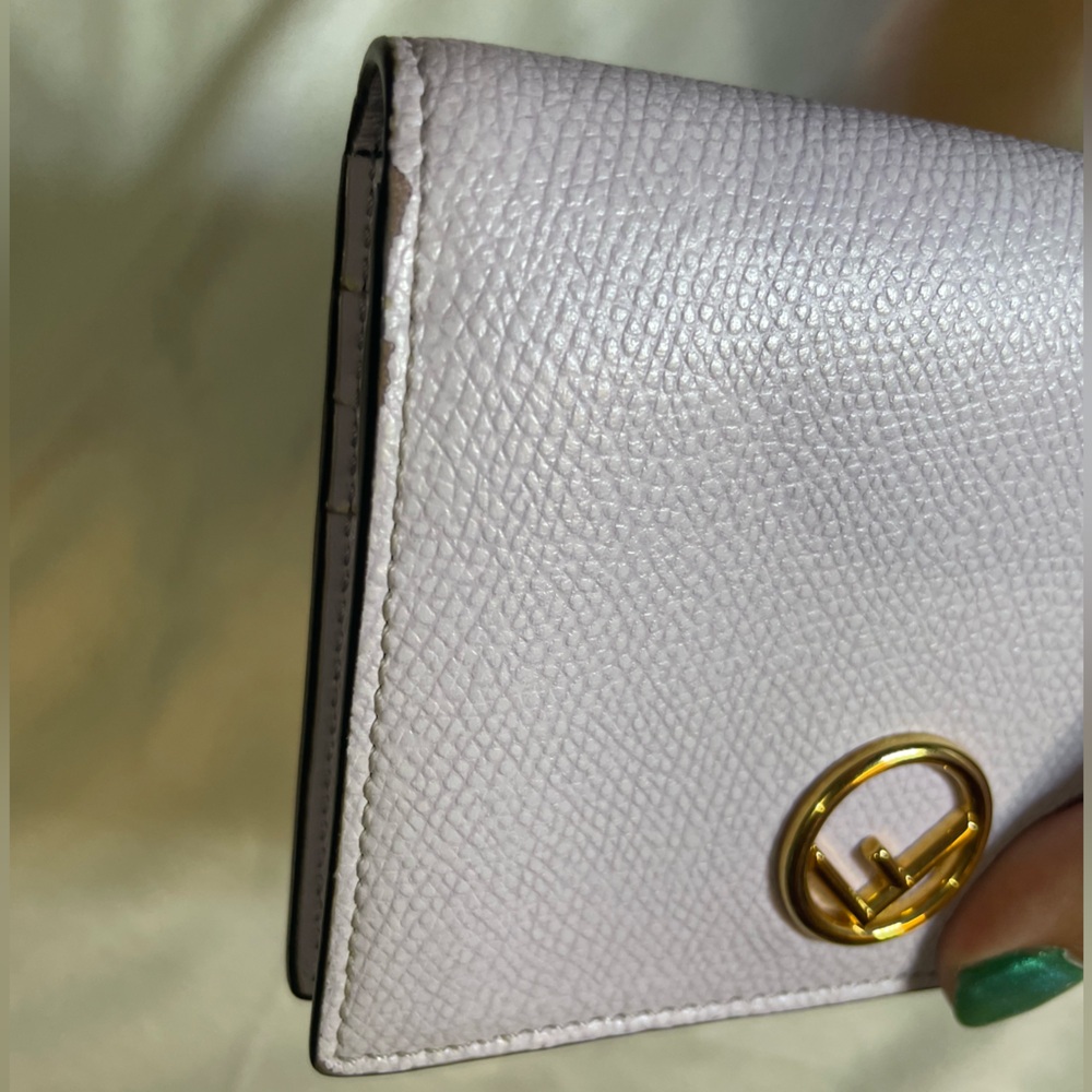 Fendi Lilac F Is Fendi Bifold Compact Wallet 💜 - Picture 8 of 16